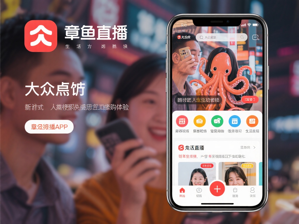 4秒懂!章鱼直播 app_章鱼直播 app_大众点评