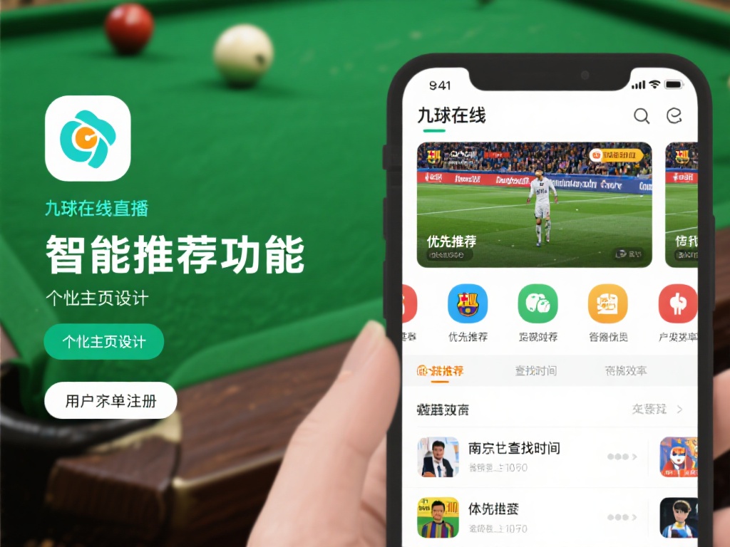 9球体育-九球在线直播-九球直播免费体育直播-九球直播官网 智能推荐与个性化主页设计
九球在线直播